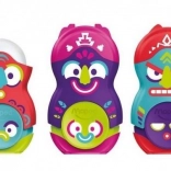 Maped ořezávátko s gumou Loopy Totem, mix barev