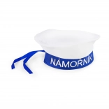 Dětská námořnická čepice se saténovou stuhou