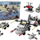 Stavebnice helikoptéra 6v1 DIY, 117 dílků