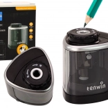 Elektrická ořezávátko na tužky a pastelky 6–8 mm, černé