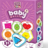 Dětské puzzle Barvy a tvary – 2dílné