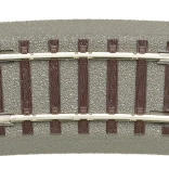 Roco geoLINE oblouková kolej R3 7,5° s podložím, H0