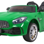 Elektrické autíčko MERCEDES-BENZ GT R 4x4, lakované zelené