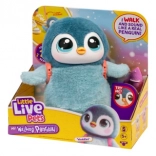 interaktivní plyšový tučňák little live pets – můj chodící tučňák