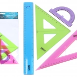 Geometrická sada barevná