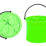 Skládací multifunkční kbelík PVC zelený