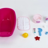 Velká vanička s příslušenstvím pro panenky