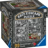 Ravensburger úniková hra EXIT puzzle Strašidelné sídlo: V garáži 99 dílků