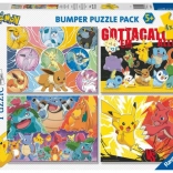 Pokémon puzzle 4x100 dílků