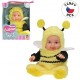 Panenka Zvířátko Včelka 22,5 cm