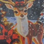 Diamantové malování Vánoční Sob 23x30cm