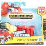 Transformers Cyberverse Optimus Prime jedním krokem
