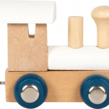 Lokomotiva Polární Písmenková Bílá od Small Foot