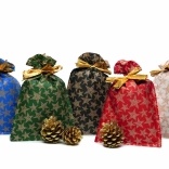 Papírový sáček Hvězdy 16x25 cm