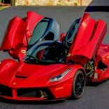 Diamantová mozaika – červené auto