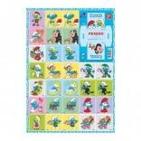 Pexeso Šmoulové – papírová společenská hra (32 dvojic)