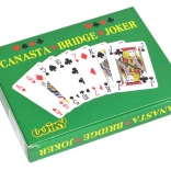 Hrací karty pro Canastu v papírové krabičce