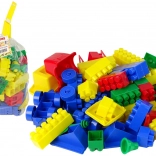 Barevné stavebnice K2 střední 80 dílků