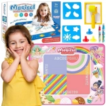 Woopie vodní kreslící podložka XXL 100 × 80 cm – víly, růžová