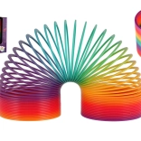 Duhová magická pružina – plastová hračka 7,5 cm