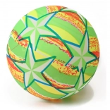 Gumový míč s hvězdami zelený 24 cm