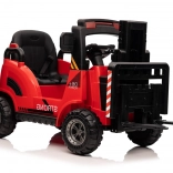 Dětský akumulátorový vozík Červený