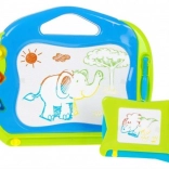 Sada 2 magnetických kreslicích tabulek pro děti 3+ s ryskami a razítky