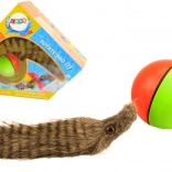 Interaktivní míček s nadýchaným ocáskem fretky do koupele