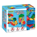 Stavebnice Velké Kostky 51 Ks