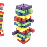 Dřevěná věž skládací hra