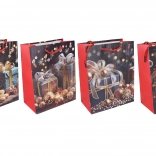 Dárková taška S 23 × 18 × 10 cm Vánoce