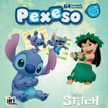 Pexeso a omalovánky LILO & STITCH – sešit 21,5 × 21,5 cm