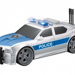 Policejní auto na setrvačník s efekty 27 cm
