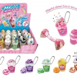 Přívěsek s mini slizem v pohárku