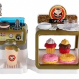 Dětská hračka Kavárna s kávovarem a zákusky