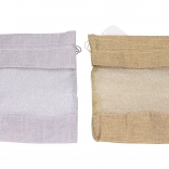 Sáček z organzy 15x20 cm na Vánoce