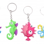 Klíčenka s mořskými zvířátky