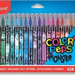 Maped fixy Color'Peps Monster, 24 barev