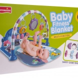 Interaktivní hrací deka pro miminka s pianem a doplňky