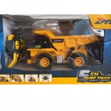 Rc sklápěčka na dálkové ovládání se světelnými efekty