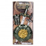 Rytířský set se středověkým mečem