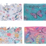 Plastová dokumentová složka s drukem 35 × 25 cm – mix motivů