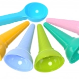 Sada barevných formiček na zmrzlinové kornouty s naběračkou