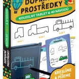 Kouzelný tablet s 40 návody – dopravní prostředky