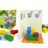 Qubolo společenská hra s dřevěnými kostkami v látkovém pytlíčku