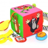 Textilní multi kostka s Krtkem