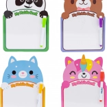 ASTRA stíratelná tabulka s veselými zvířátky s fixem