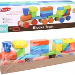 Dřevěné tahací vláček