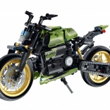 iM.Master stavebnice motorky s pohyblivým řetězem a tlumiči