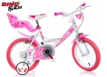 Dětské kolo 14" bílé Dino Bikes